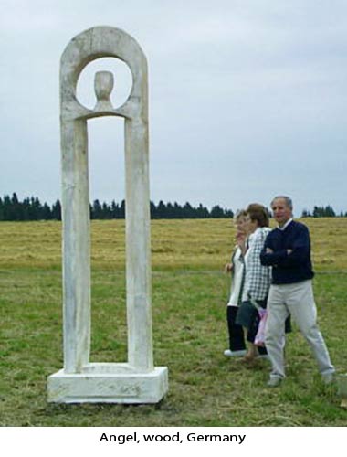 Svetlozar Chavdarov, Angel, stone, Germany